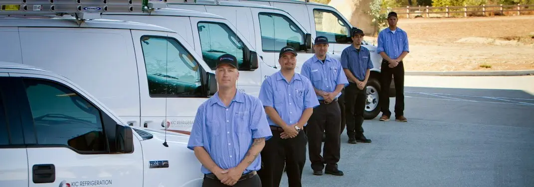 KIC Refrigeration crew ready for Mini Split Repair jobs across Statesboro